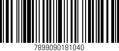 Código de barras (EAN, GTIN, SKU, ISBN): '7899090181040'