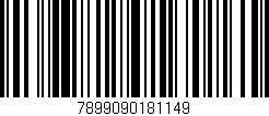 Código de barras (EAN, GTIN, SKU, ISBN): '7899090181149'