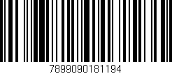 Código de barras (EAN, GTIN, SKU, ISBN): '7899090181194'