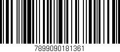 Código de barras (EAN, GTIN, SKU, ISBN): '7899090181361'