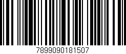 Código de barras (EAN, GTIN, SKU, ISBN): '7899090181507'