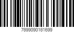 Código de barras (EAN, GTIN, SKU, ISBN): '7899090181699'