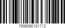 Código de barras (EAN, GTIN, SKU, ISBN): '7899090181712'
