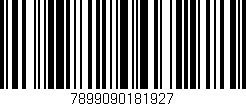 Código de barras (EAN, GTIN, SKU, ISBN): '7899090181927'