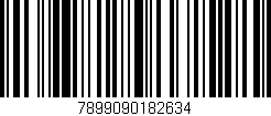Código de barras (EAN, GTIN, SKU, ISBN): '7899090182634'