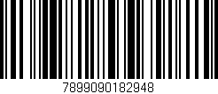Código de barras (EAN, GTIN, SKU, ISBN): '7899090182948'