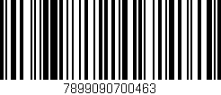 Código de barras (EAN, GTIN, SKU, ISBN): '7899090700463'