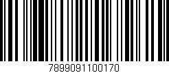Código de barras (EAN, GTIN, SKU, ISBN): '7899091100170'