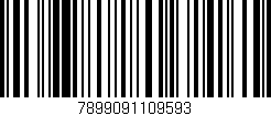 Código de barras (EAN, GTIN, SKU, ISBN): '7899091109593'
