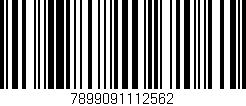 Código de barras (EAN, GTIN, SKU, ISBN): '7899091112562'