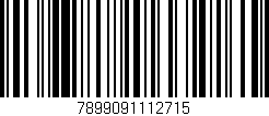 Código de barras (EAN, GTIN, SKU, ISBN): '7899091112715'