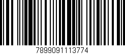 Código de barras (EAN, GTIN, SKU, ISBN): '7899091113774'