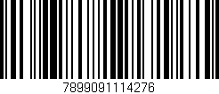 Código de barras (EAN, GTIN, SKU, ISBN): '7899091114276'