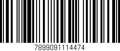 Código de barras (EAN, GTIN, SKU, ISBN): '7899091114474'