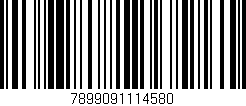 Código de barras (EAN, GTIN, SKU, ISBN): '7899091114580'