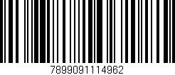 Código de barras (EAN, GTIN, SKU, ISBN): '7899091114962'