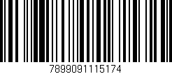 Código de barras (EAN, GTIN, SKU, ISBN): '7899091115174'