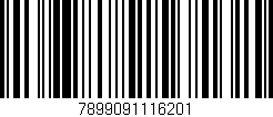 Código de barras (EAN, GTIN, SKU, ISBN): '7899091116201'