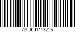 Código de barras (EAN, GTIN, SKU, ISBN): '7899091116225'