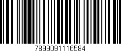 Código de barras (EAN, GTIN, SKU, ISBN): '7899091116584'