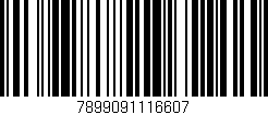 Código de barras (EAN, GTIN, SKU, ISBN): '7899091116607'