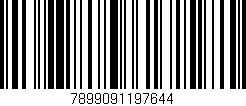 Código de barras (EAN, GTIN, SKU, ISBN): '7899091197644'