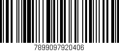 Código de barras (EAN, GTIN, SKU, ISBN): '7899097920406'