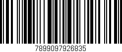 Código de barras (EAN, GTIN, SKU, ISBN): '7899097926835'