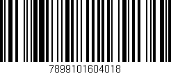 Código de barras (EAN, GTIN, SKU, ISBN): '7899101604018'