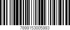 Código de barras (EAN, GTIN, SKU, ISBN): '7899153005993'