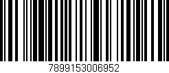 Código de barras (EAN, GTIN, SKU, ISBN): '7899153006952'