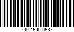 Código de barras (EAN, GTIN, SKU, ISBN): '7899153008567'