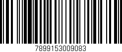 Código de barras (EAN, GTIN, SKU, ISBN): '7899153009083'