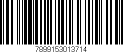 Código de barras (EAN, GTIN, SKU, ISBN): '7899153013714'