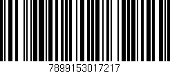 Código de barras (EAN, GTIN, SKU, ISBN): '7899153017217'