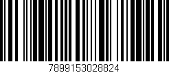 Código de barras (EAN, GTIN, SKU, ISBN): '7899153028824'