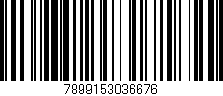 Código de barras (EAN, GTIN, SKU, ISBN): '7899153036676'