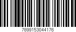 Código de barras (EAN, GTIN, SKU, ISBN): '7899153044176'