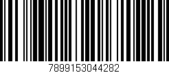Código de barras (EAN, GTIN, SKU, ISBN): '7899153044282'