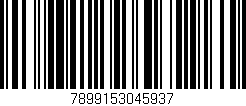 Código de barras (EAN, GTIN, SKU, ISBN): '7899153045937'