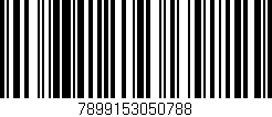 Código de barras (EAN, GTIN, SKU, ISBN): '7899153050788'