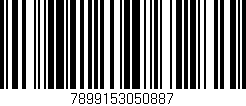 Código de barras (EAN, GTIN, SKU, ISBN): '7899153050887'