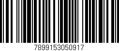Código de barras (EAN, GTIN, SKU, ISBN): '7899153050917'