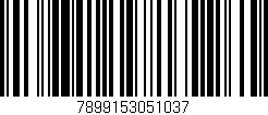Código de barras (EAN, GTIN, SKU, ISBN): '7899153051037'