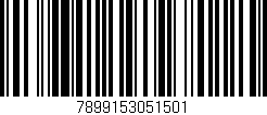 Código de barras (EAN, GTIN, SKU, ISBN): '7899153051501'
