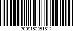 Código de barras (EAN, GTIN, SKU, ISBN): '7899153051617'