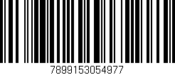 Código de barras (EAN, GTIN, SKU, ISBN): '7899153054977'