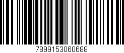 Código de barras (EAN, GTIN, SKU, ISBN): '7899153060688'