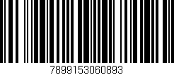 Código de barras (EAN, GTIN, SKU, ISBN): '7899153060893'