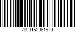 Código de barras (EAN, GTIN, SKU, ISBN): '7899153061579'